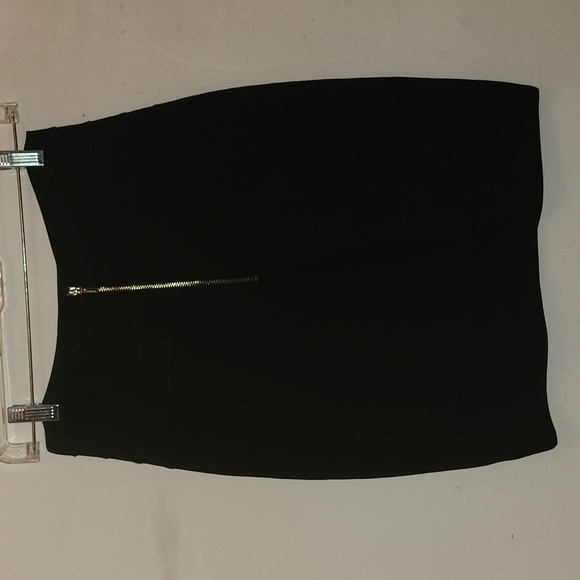 BEBE High Waisted Black Bodycon Bandage Skirt - Picture 6 of 7